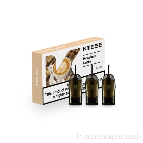 Vente en gros de dosettes jetables préremplies 2ml